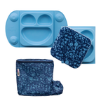 SET FARFURIE DIVERSIFICARE & GENTUTA GUSTARE (ALBASTRU) - TIDY TOT (TTEMNBL)