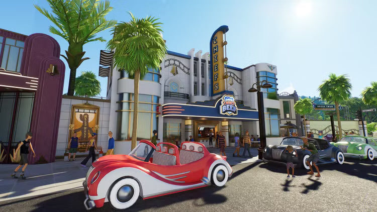PLANET COASTER 2 - SILVER SCREEN PACK (DLC) - PC - STEAM - MULTILANGUAGE - WORLDWIDE