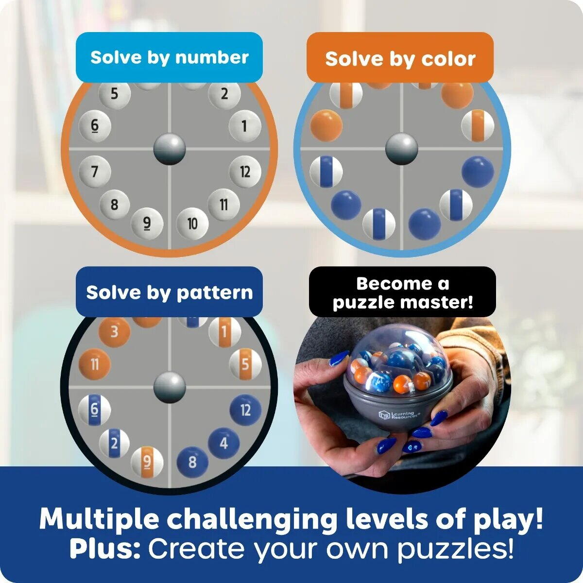 JOC SCRAMBOOZLE™ - AVENTURI CU NUMERE - LEARNING RESOURCES (LER5903)