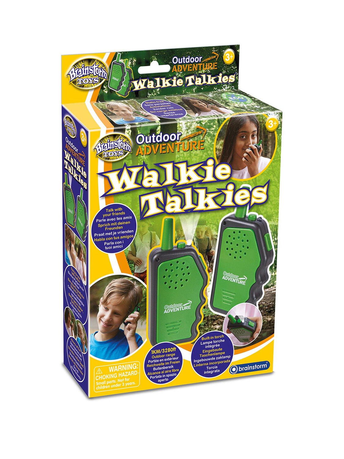 AVENTURI IN NATURA - SET WALKIE - TALKIE - BRAINSTORM (E2106)