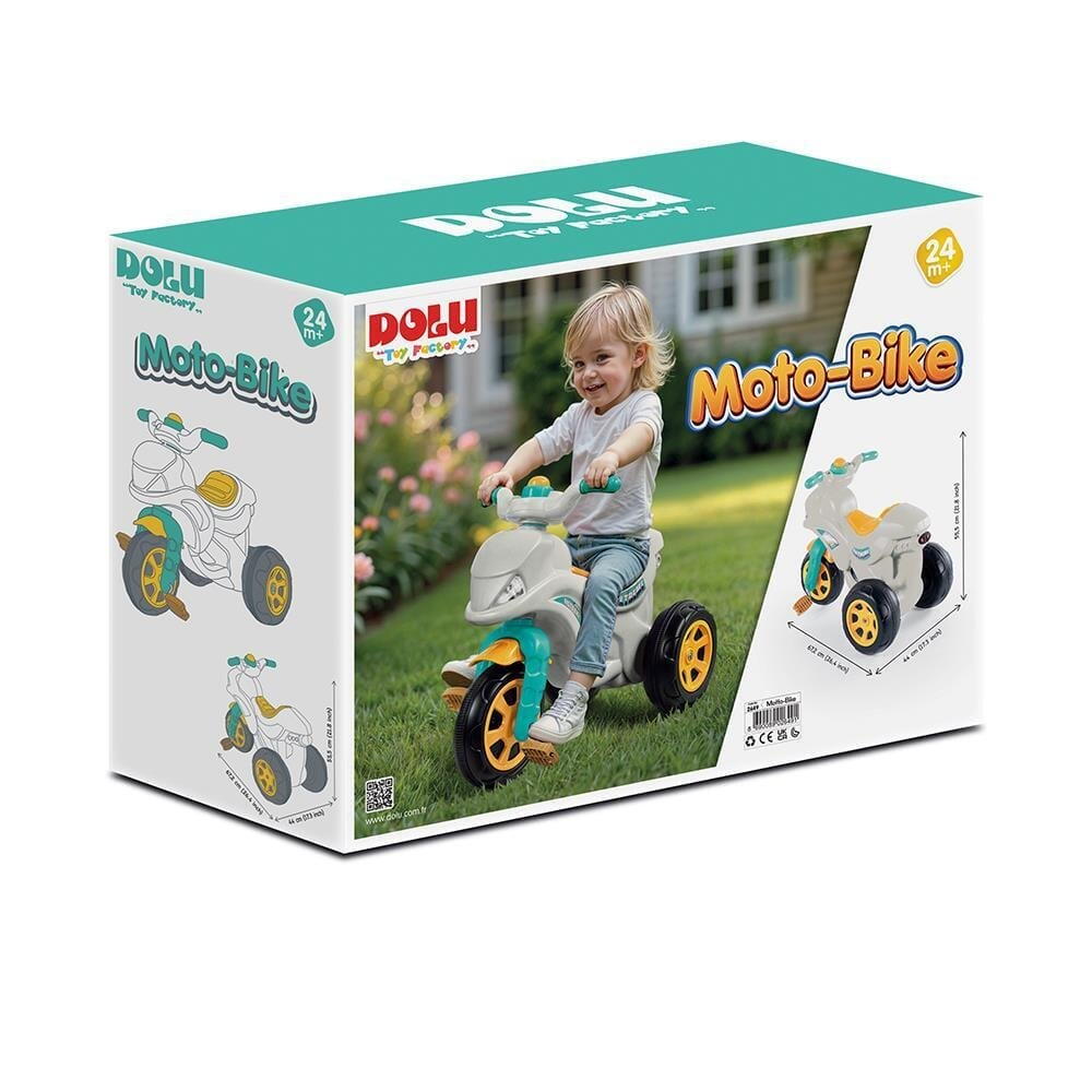 TRICICLETA - MOTO BIKE PASTEL - DOLU (D2649)