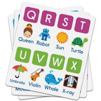 SET ACTIVITATI CU LITERE & NUMERE ALPHABEE - LEARNING RESOURCES (LER3787)