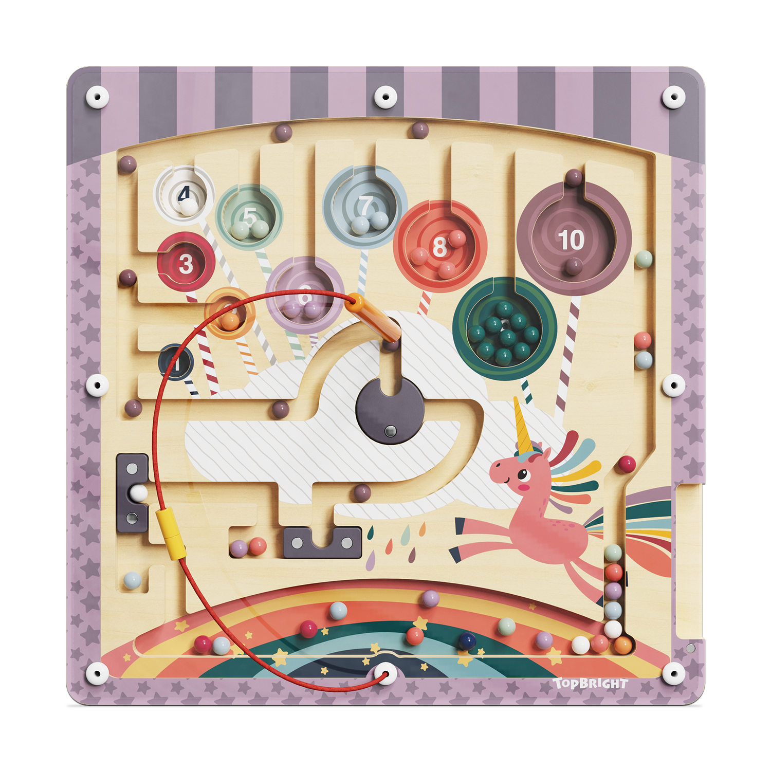 PUZZLE LABIRINT - CURSA UNICORNULUI FANTASTIC - TOPBRIGHT (1211462023de0001)