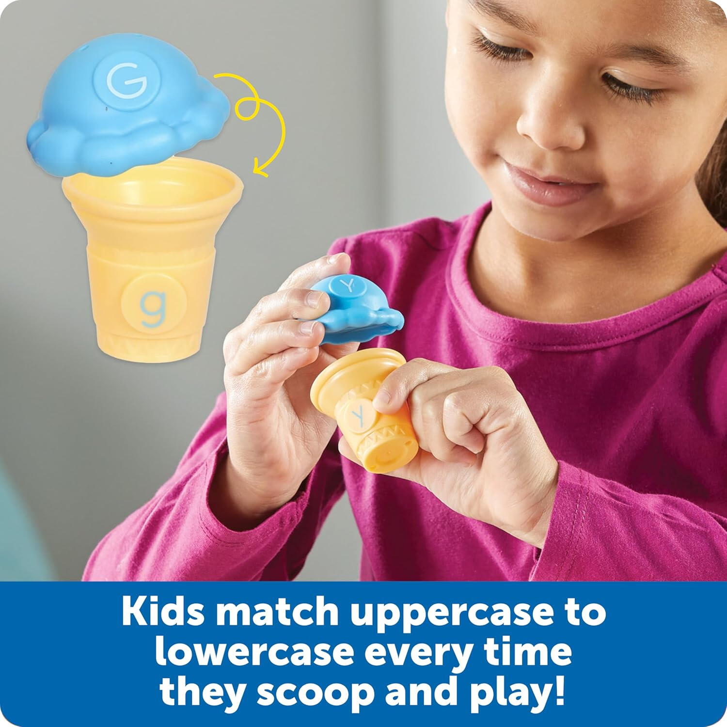 INVATA ALFABETUL - INGHETATE COLORATE - LEARNING RESOURCES (LER6797)