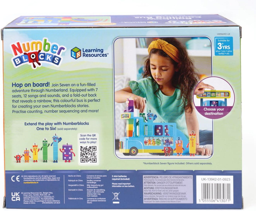 JOC DE ROL  - NUMBERBLOCKS® SI AUTOBUZUL CURCUBEU - HAND2MIND (HM96092-UK)