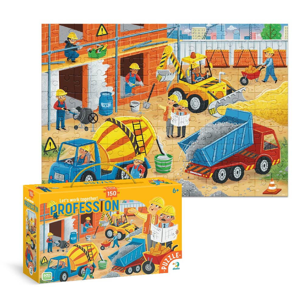 PUZZLE MESERII - CONSTRUCTOR (150 PIESE) - DODO (DO300623)