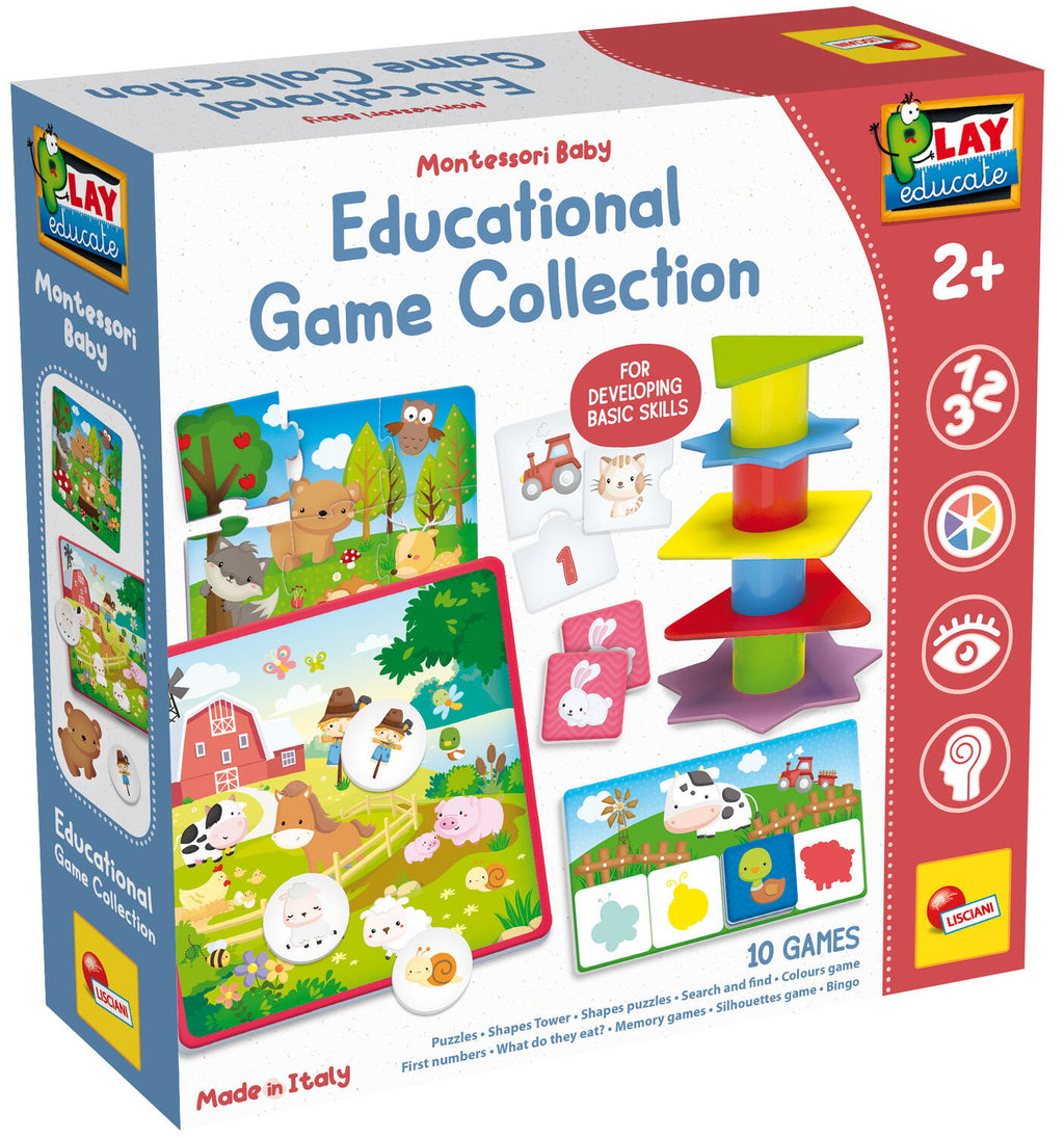 COLECTIA MEA DE JOCURI EDUCATIVE MONTESSORI - LISCIANI (LEN80243)