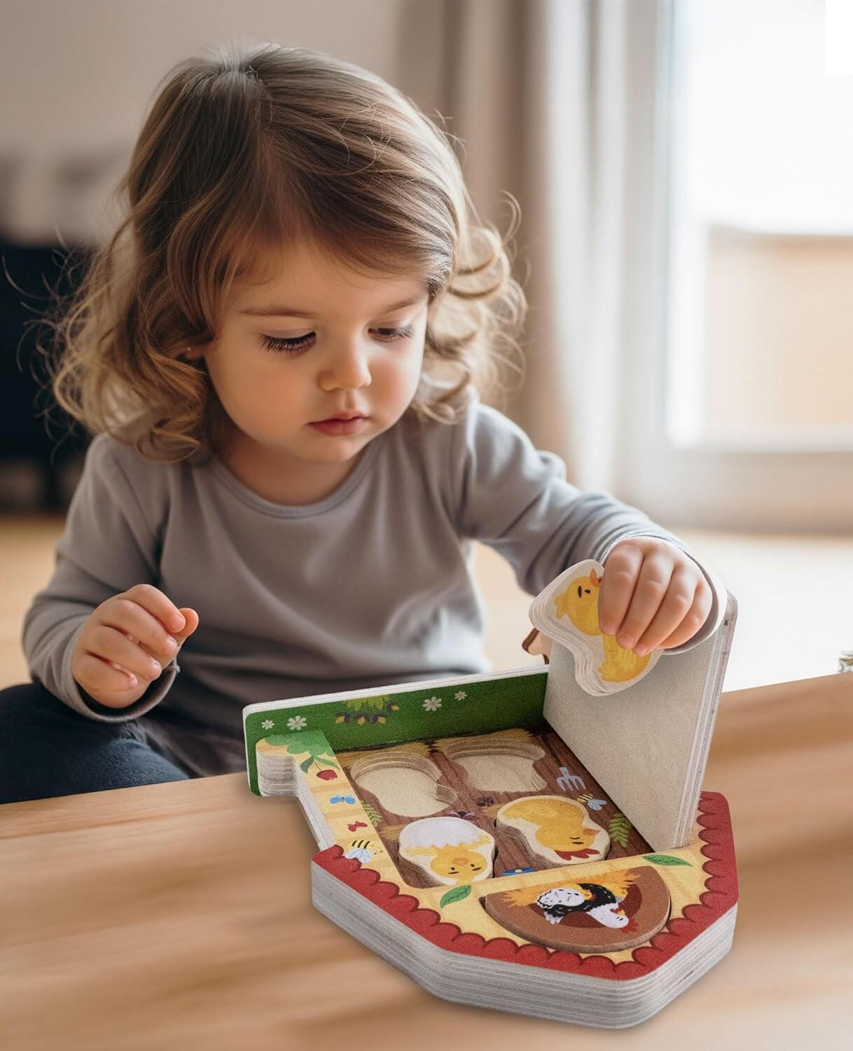 JOC MONTESSORI - GAINA CU PUI - LISCIANI (L117826)