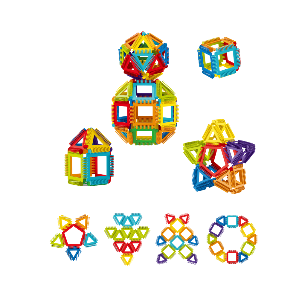 STEAM CONSTRUCTION GAME - MAGIC SHAPES (20 PIECES) - OWL (188-670)