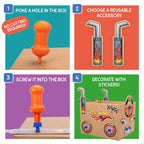 SET DE CREATIE BOXINEERS™ - VEHICULE DIN CARTON - EDUCATIONAL INSIGHTS (EI-1513)