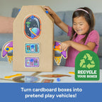 SET DE CREATIE BOXINEERS™ - VEHICULE DIN CARTON - EDUCATIONAL INSIGHTS (EI-1513)