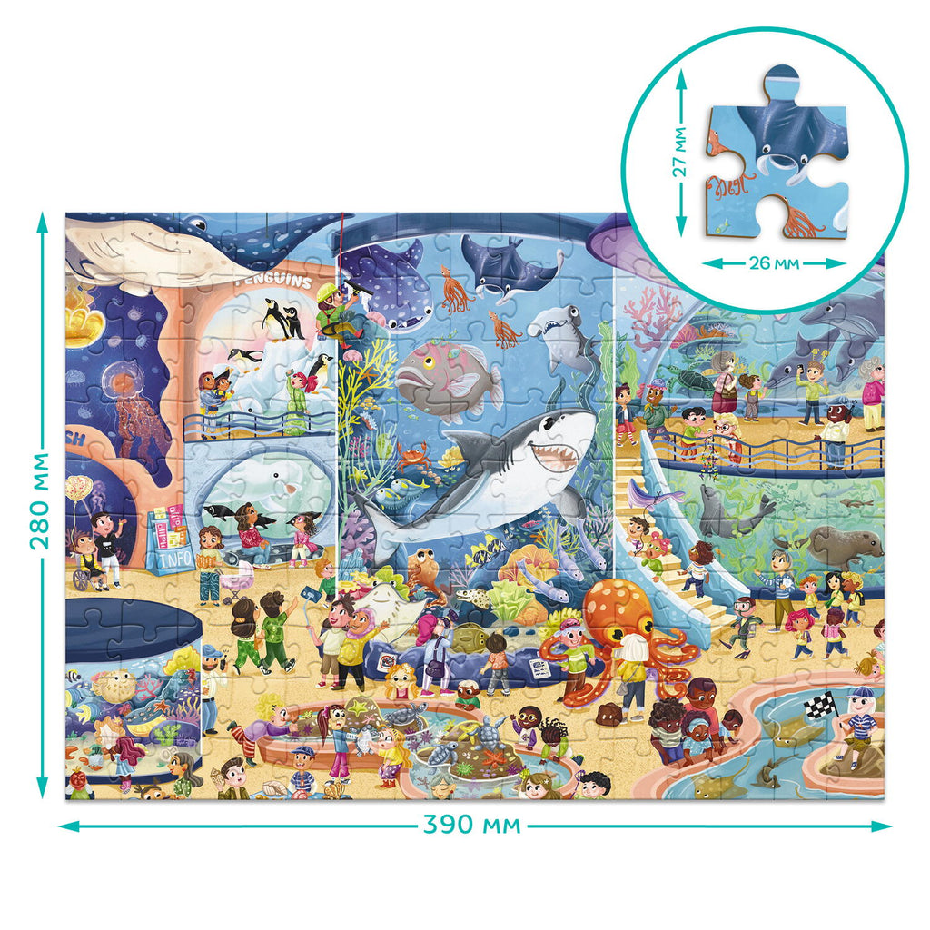 PUZZLE - DELFINARIU (150 PIESE) - DODO (DO300641)