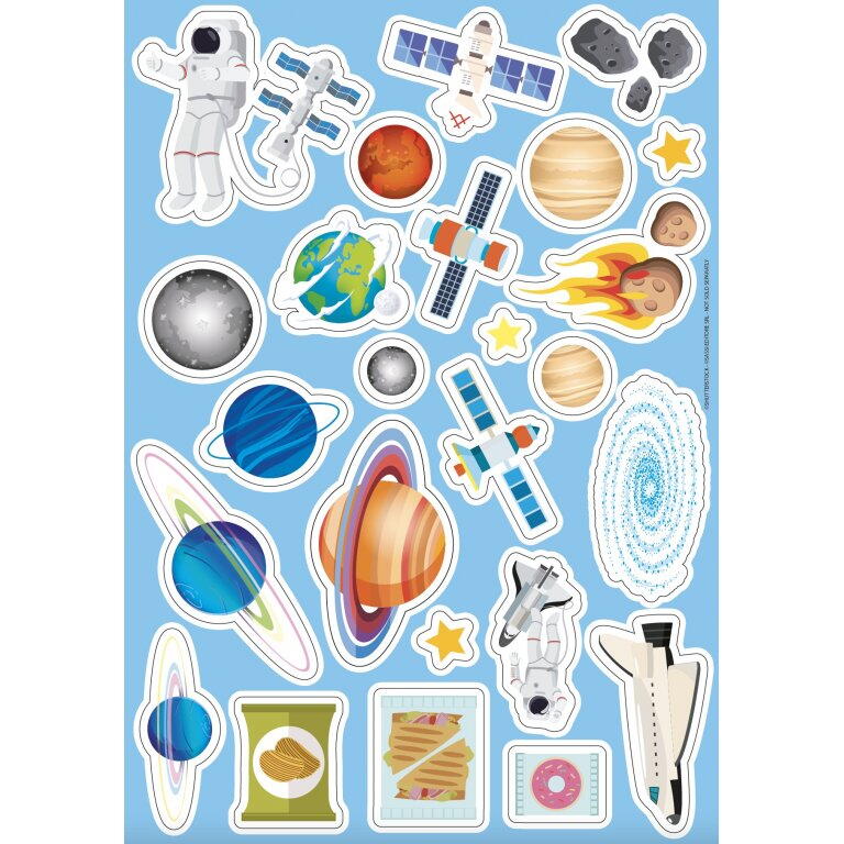 PRIMUL SET DE ARTA & LUCRU MANUAL - SPATIU COSMIC - SASSI (978-88-303-1069-8)