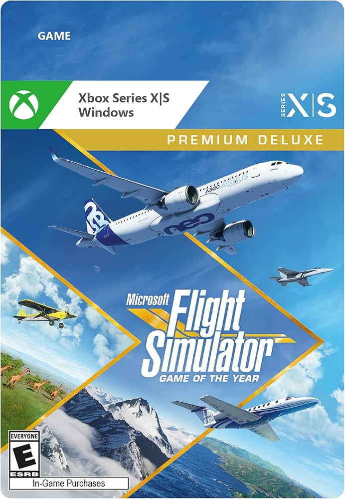 MICROSOFT FLIGHT SIMULATOR 2024 (PREMIUM DELUXE EDITION) - PC / XBOX - XBOX LIVE - MULTILANGUAGE - EU