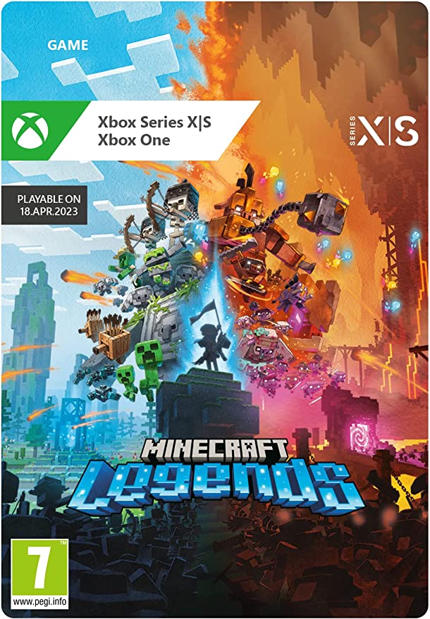 MINECRAFT LEGENDS - XBOX ONE / XBOX X|S - XBOX LIVE - MULTILANGUAGE - WORLDWIDE - Libelula Vesela - Jocuri video