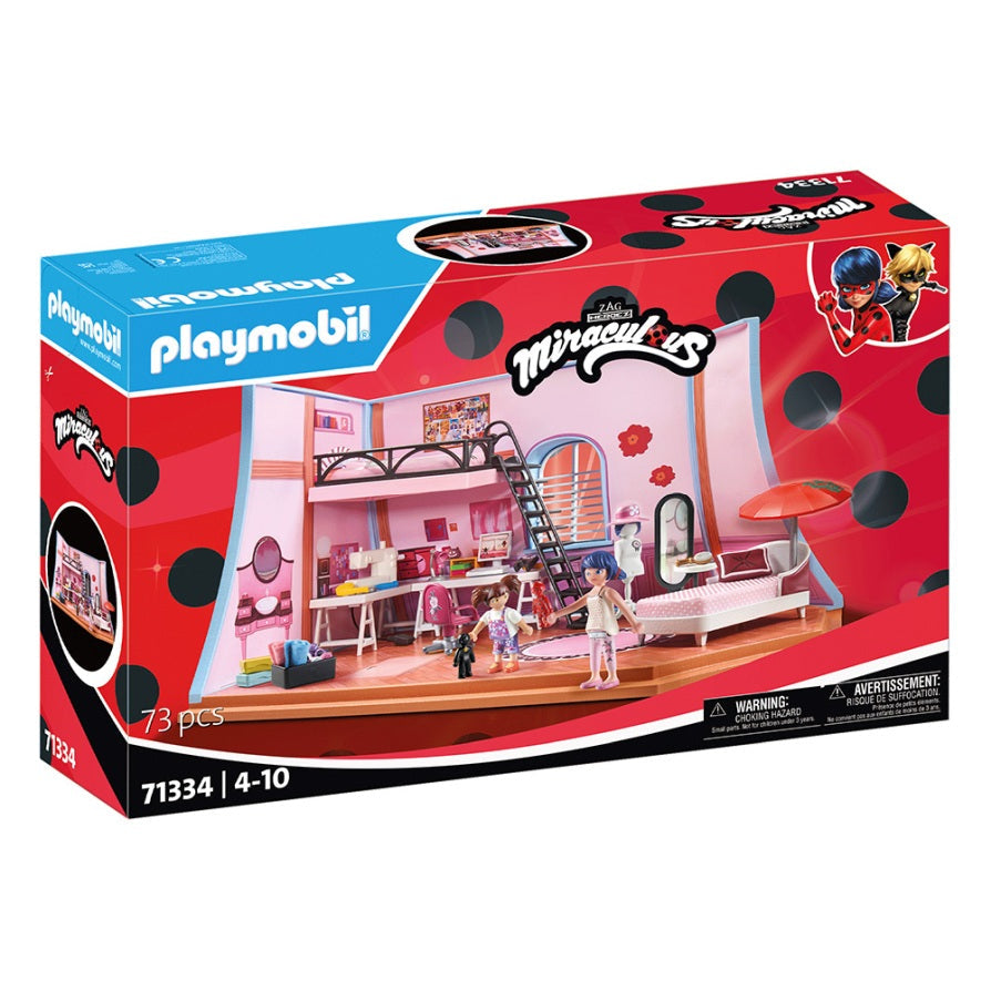 MIRACULOUS LOFTUL LUI MARINETTE - PLAYMOBIL MIRACULOUS (PM71334)