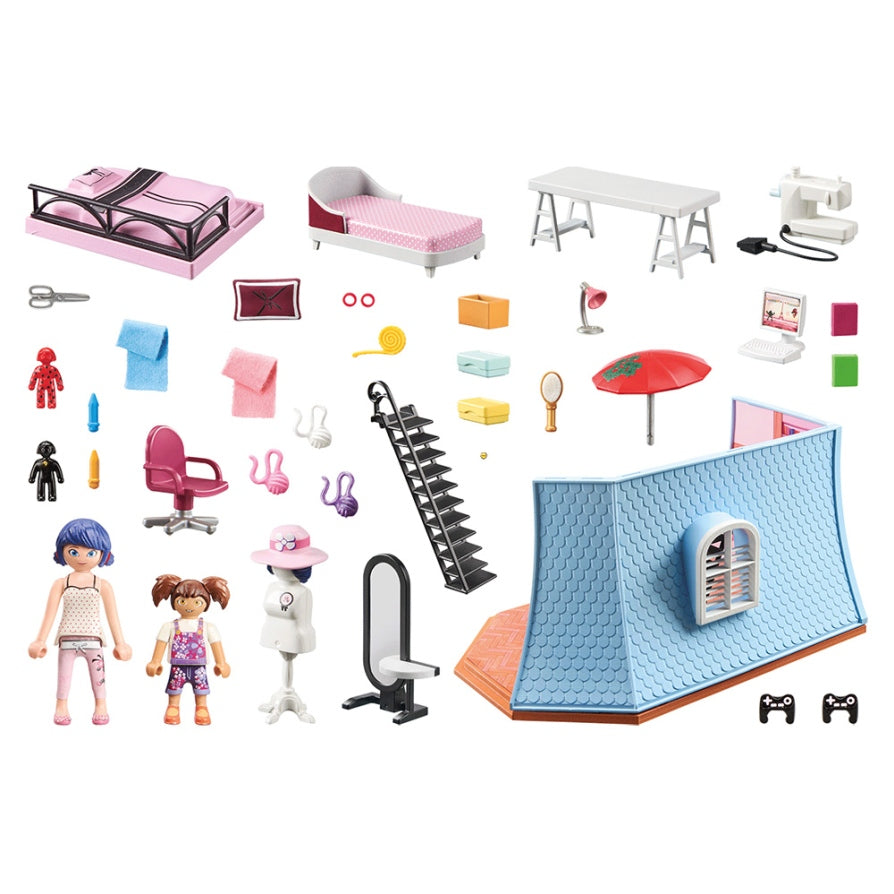 MIRACULOUS MARINETTE'S LOFT - PLAYMOBIL MIRACULOUS (PM71334)