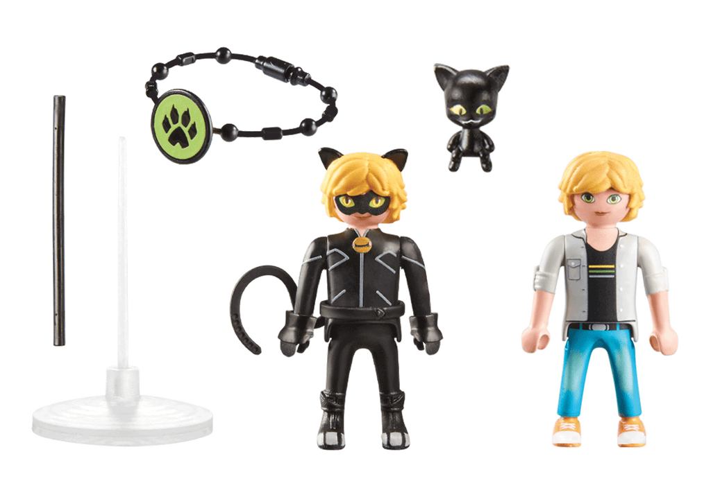 MIRACULOUS ADRIEN AND CAT NOIR - PLAYMOBIL MIRACULOUS (PM71337)
