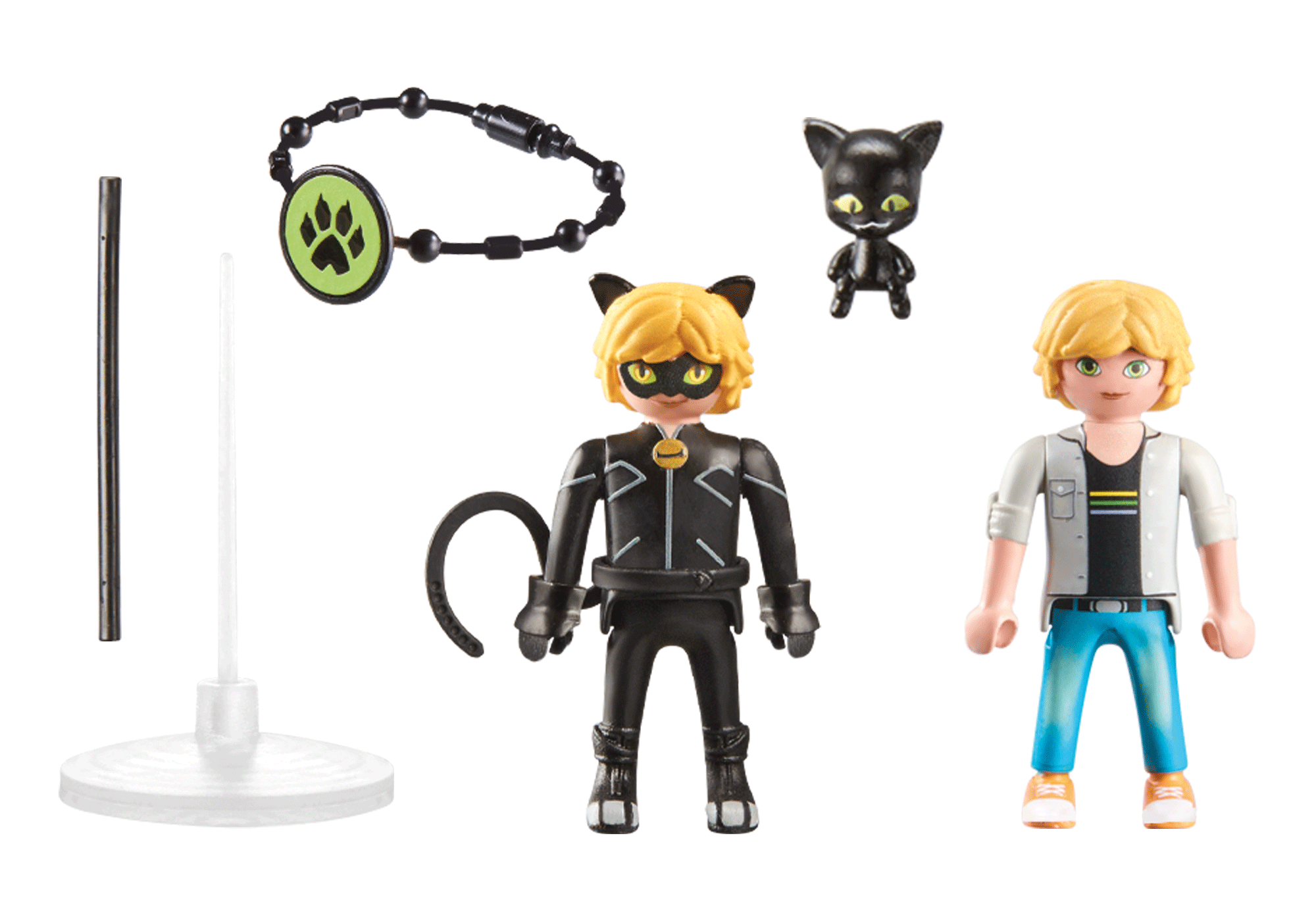 MIRACULOUS ADRIEN SI CAT NOIR - PLAYMOBIL MIRACULOUS (PM71337)