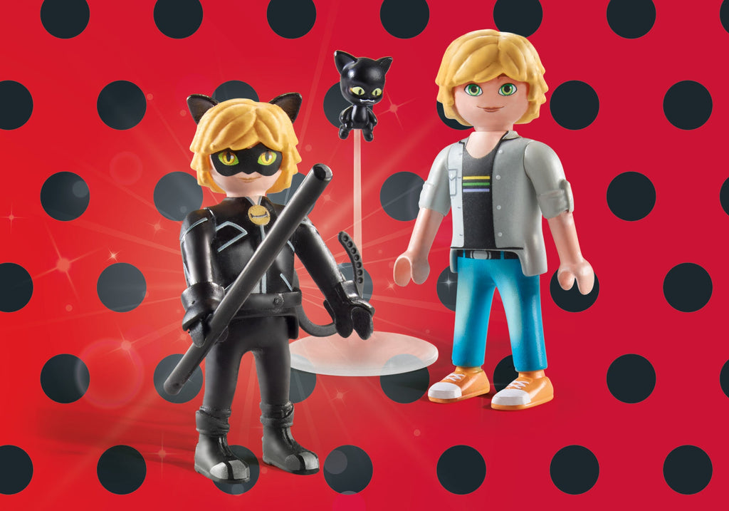 MIRACULOUS ADRIEN AND CAT NOIR - PLAYMOBIL MIRACULOUS (PM71337)
