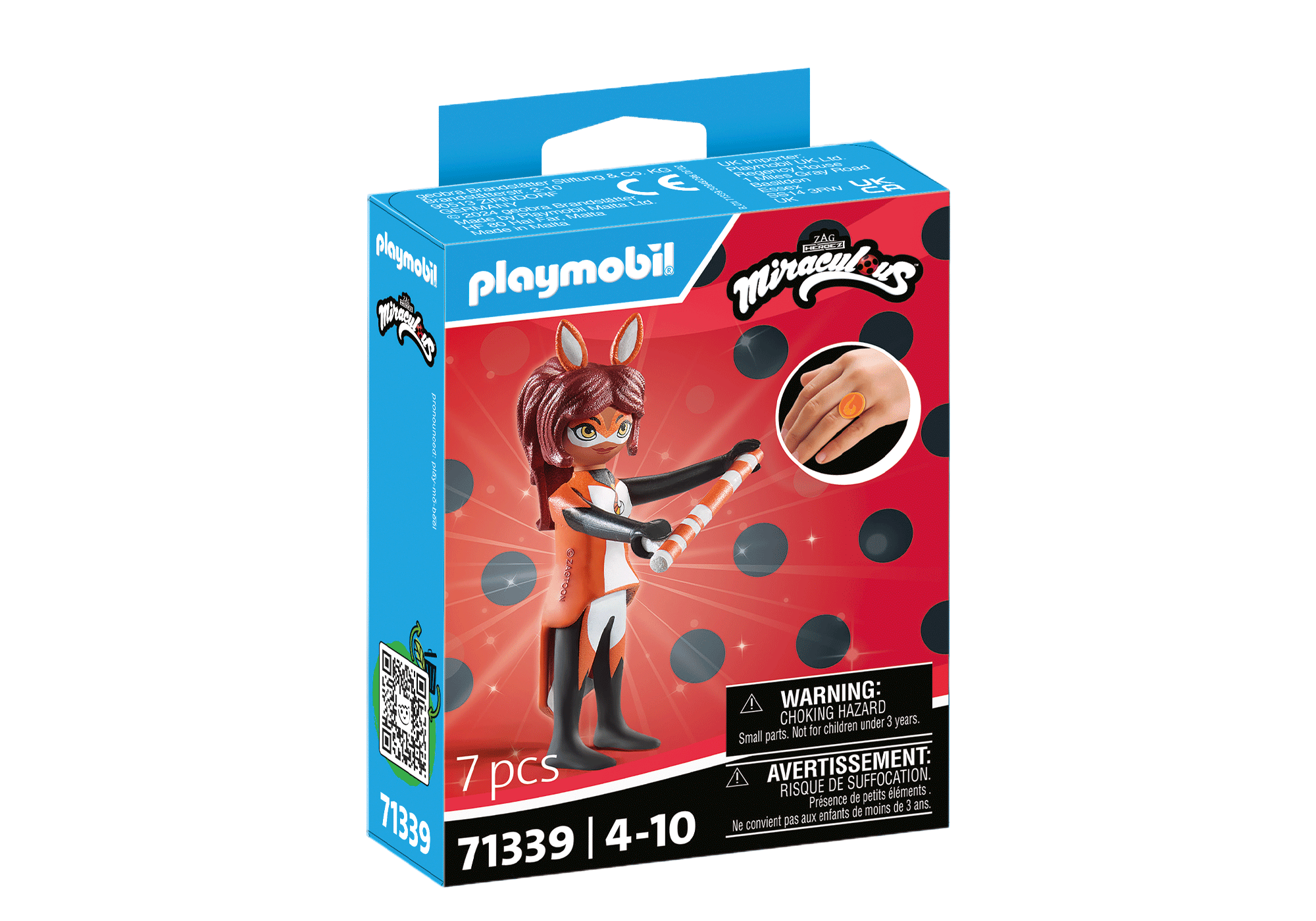 MIRACULOUS RENA ROUGE - PLAYMOBIL MIRACULOUS (PM71339)