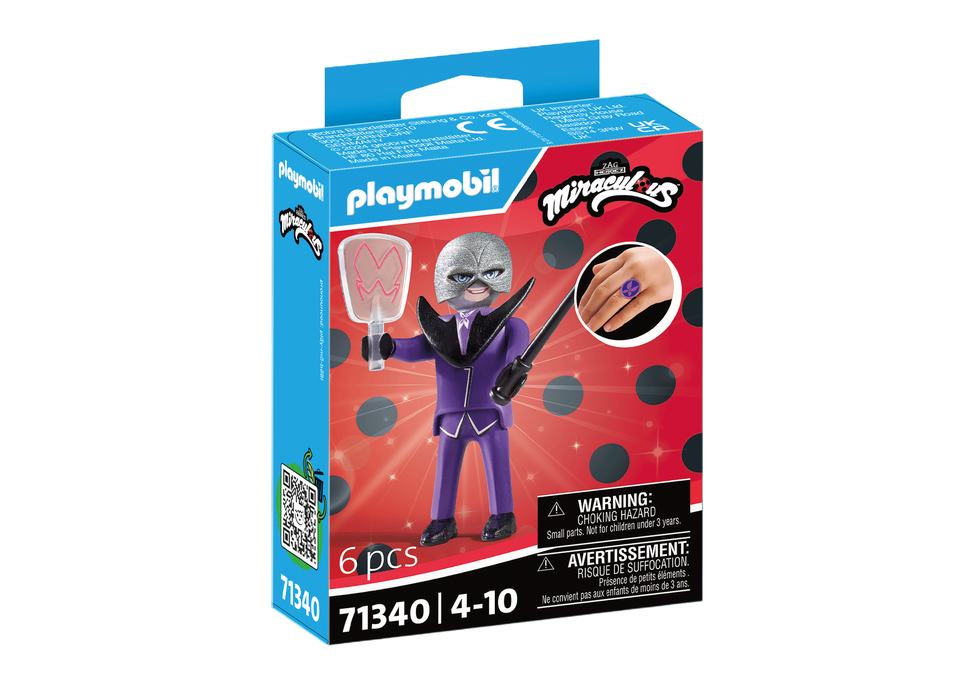 MIRACULOUS HAWK MOTH - PLAYMOBIL MIRACULOUS (PM71340)