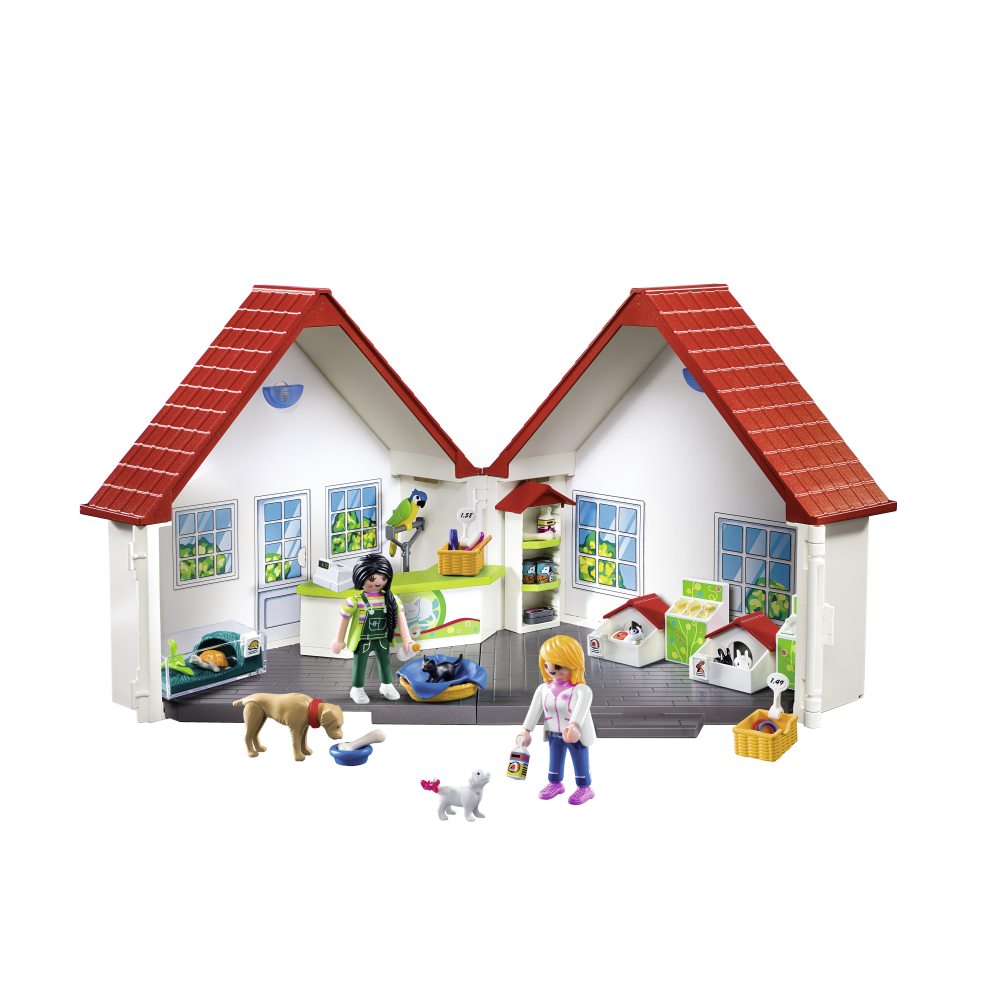 PORTABLE VETERINARY CLINIC SET - PLAYMOBIL CITY LIFE (PM71396)