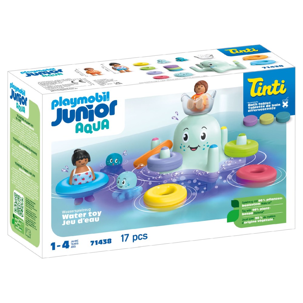 PLAYMOBIL JUNIOR AQUA SI TINTI - CALAMAR COLORAT - PLAYMOBIL JUNIOR AQUA & TINTI (PM71438)