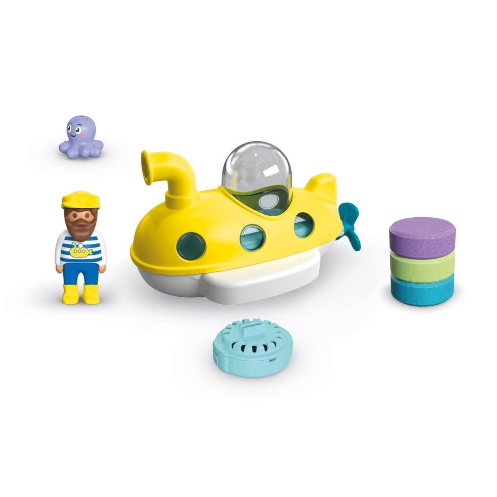 PLAYMOBIL JUNIOR AQUA SI TINTI - SUBMARIN COLORAT - PLAYMOBIL JUNIOR AQUA & TINTI (PM71440)