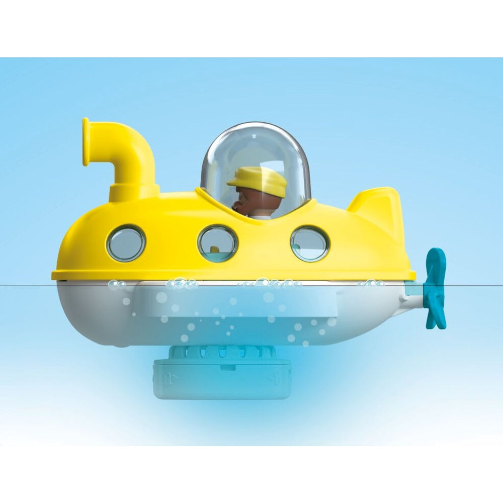 PLAYMOBIL JUNIOR AQUA SI TINTI - SUBMARIN COLORAT - PLAYMOBIL JUNIOR AQUA & TINTI (PM71440)