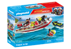 LIFEBOAT WITH WATER SCOOTER - PLAYMOBIL FIREBRIGADE (PM71464)