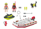 LIFEBOAT WITH WATER SCOOTER - PLAYMOBIL FIREBRIGADE (PM71464)