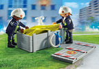 FIREMAN WITH AIR MATTRESS - PLAYMOBIL FIRE BRIGADE (PM71465)