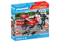 FIRE BRIDGE AT THE SCENE OF THE ACCIDENT - PLAYMOBIL FIRE BRIGADE (PM71466)