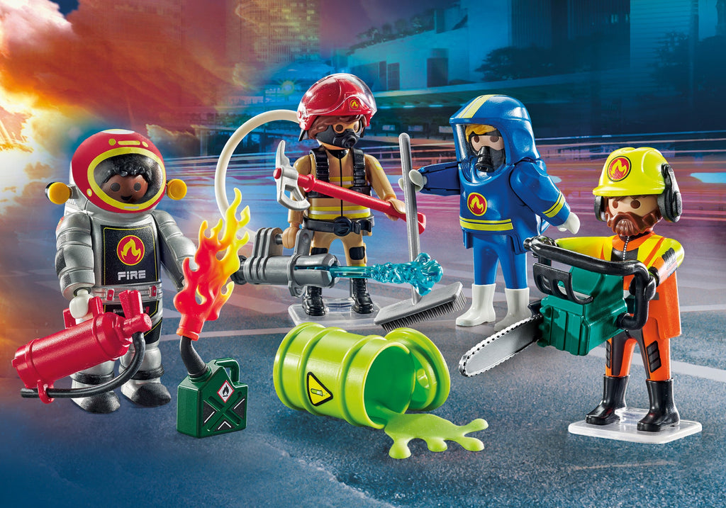 CREATE YOUR OWN FIRE TEAM FIGURE - PLAYMOBIL MY FIGURES (PM71468)