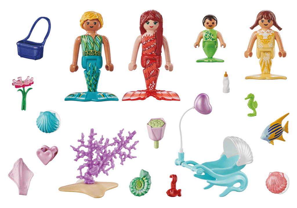 THE FAMILY OF MERMAIDS - PLAYMOBIL MERMAIDS (PM71469)