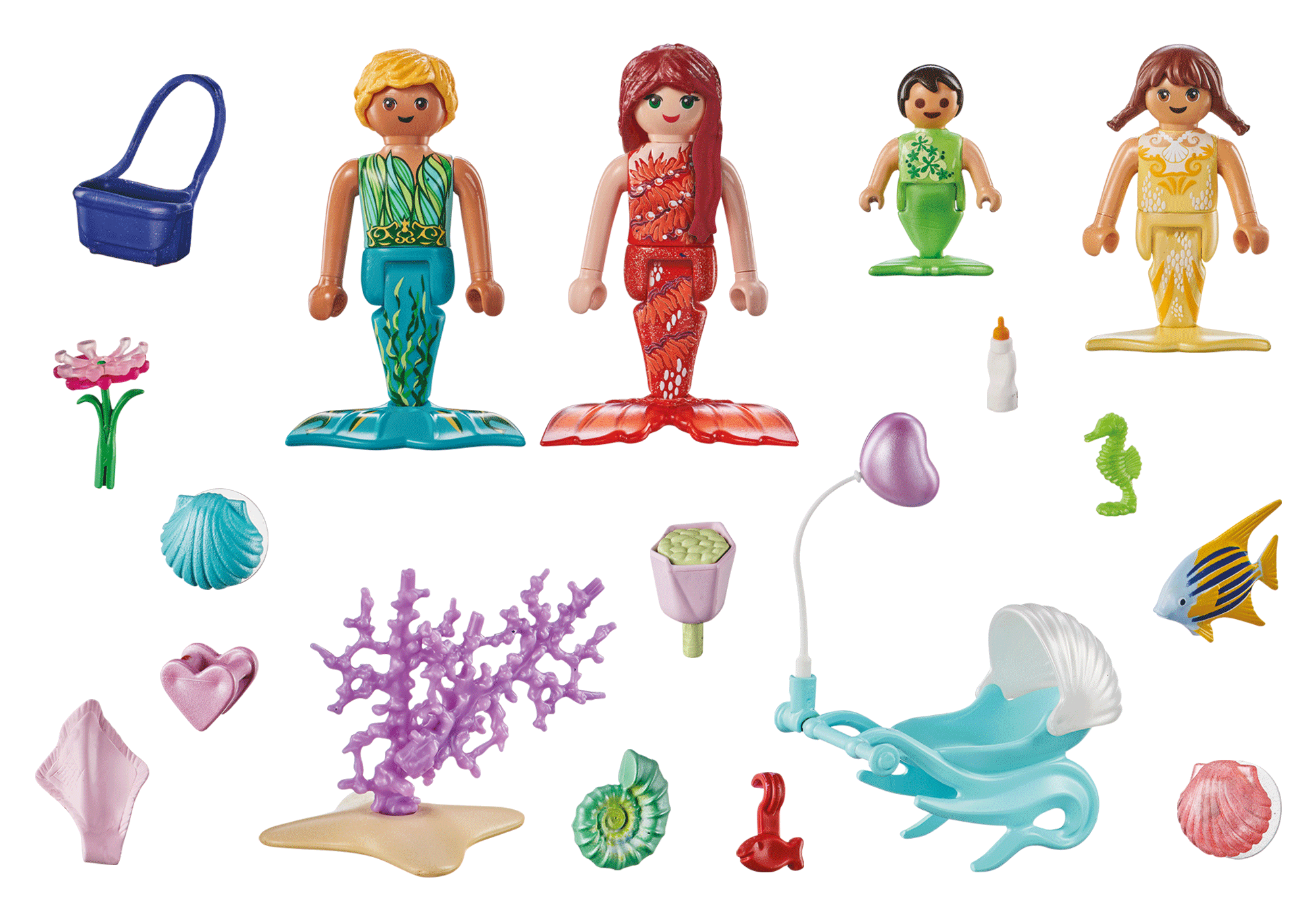 FAMILIA SIRENELOR - PLAYMOBIL MERMAIDS (PM71469)