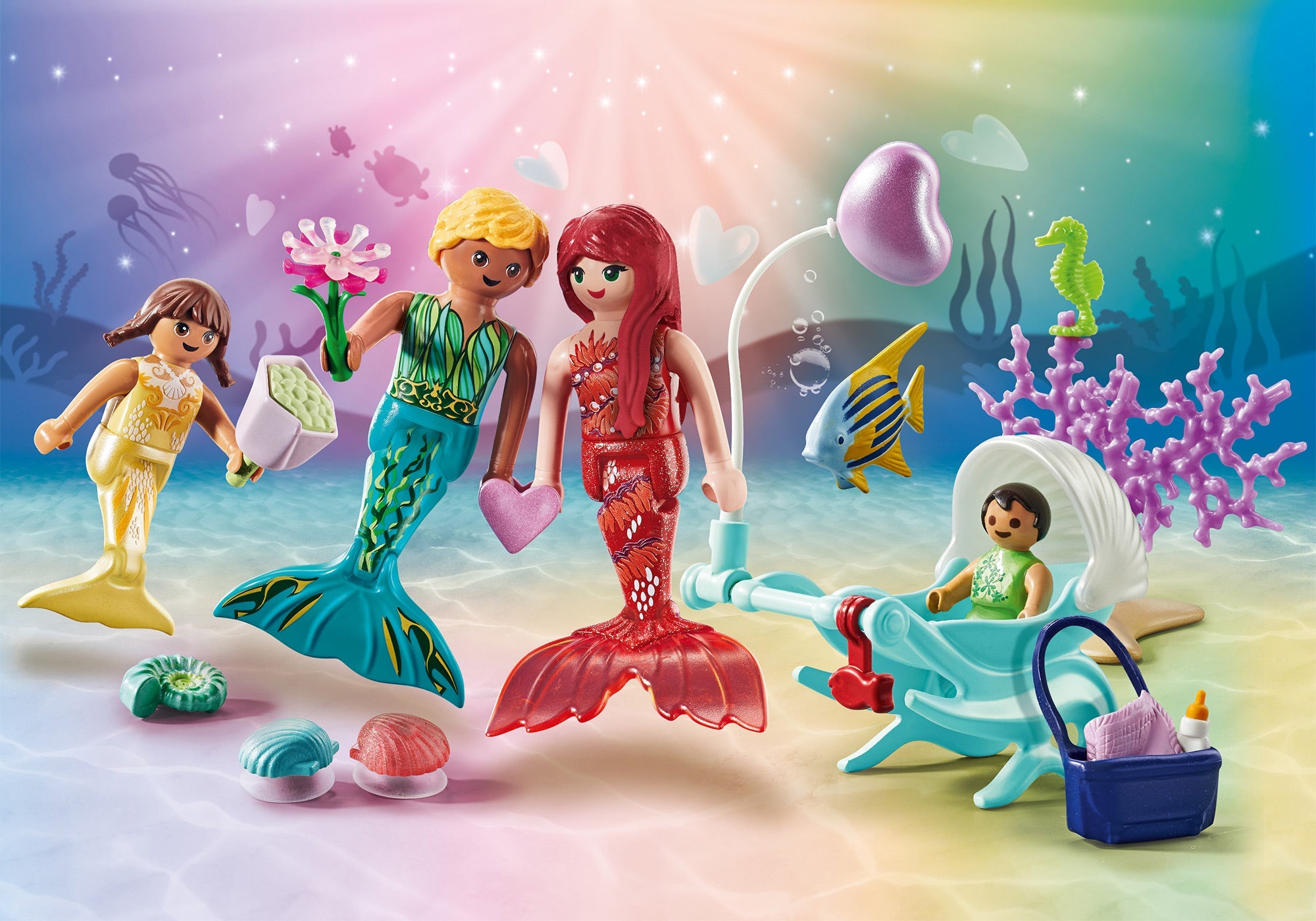 FAMILIA SIRENELOR - PLAYMOBIL MERMAIDS (PM71469)