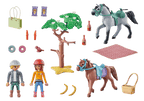 DRUMETIE LA PLAJA CU CAII AMELIA SI BEN - PLAYMOBIL HORSES OF WATERFALL (PM71470)