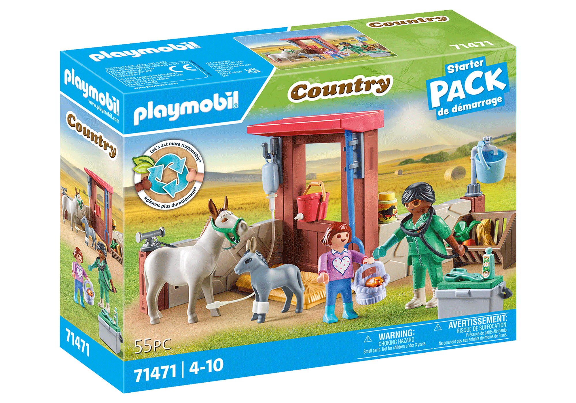 VETERINAR IN CURTEA FERMEI - PLAYMOBIL FARM (PM71471)