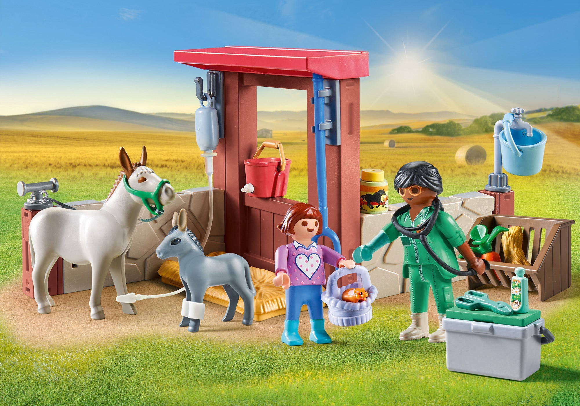 VETERINAR IN CURTEA FERMEI - PLAYMOBIL FARM (PM71471)