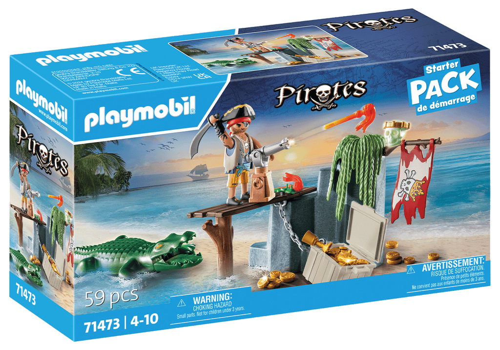 PIRATE WITH ALLIGATOR - PLAYMOBIL PIRATES (PM71473)