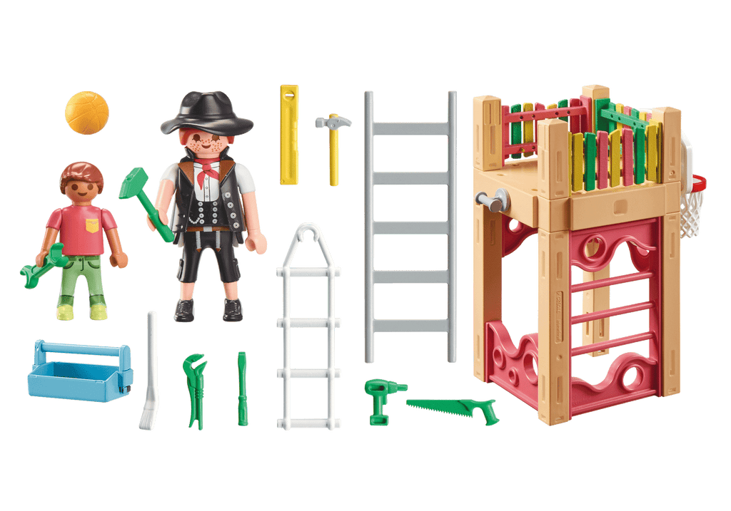 CARPENTER AT WORK - PLAYMOBIL LIVING HOUSE (PM71475)