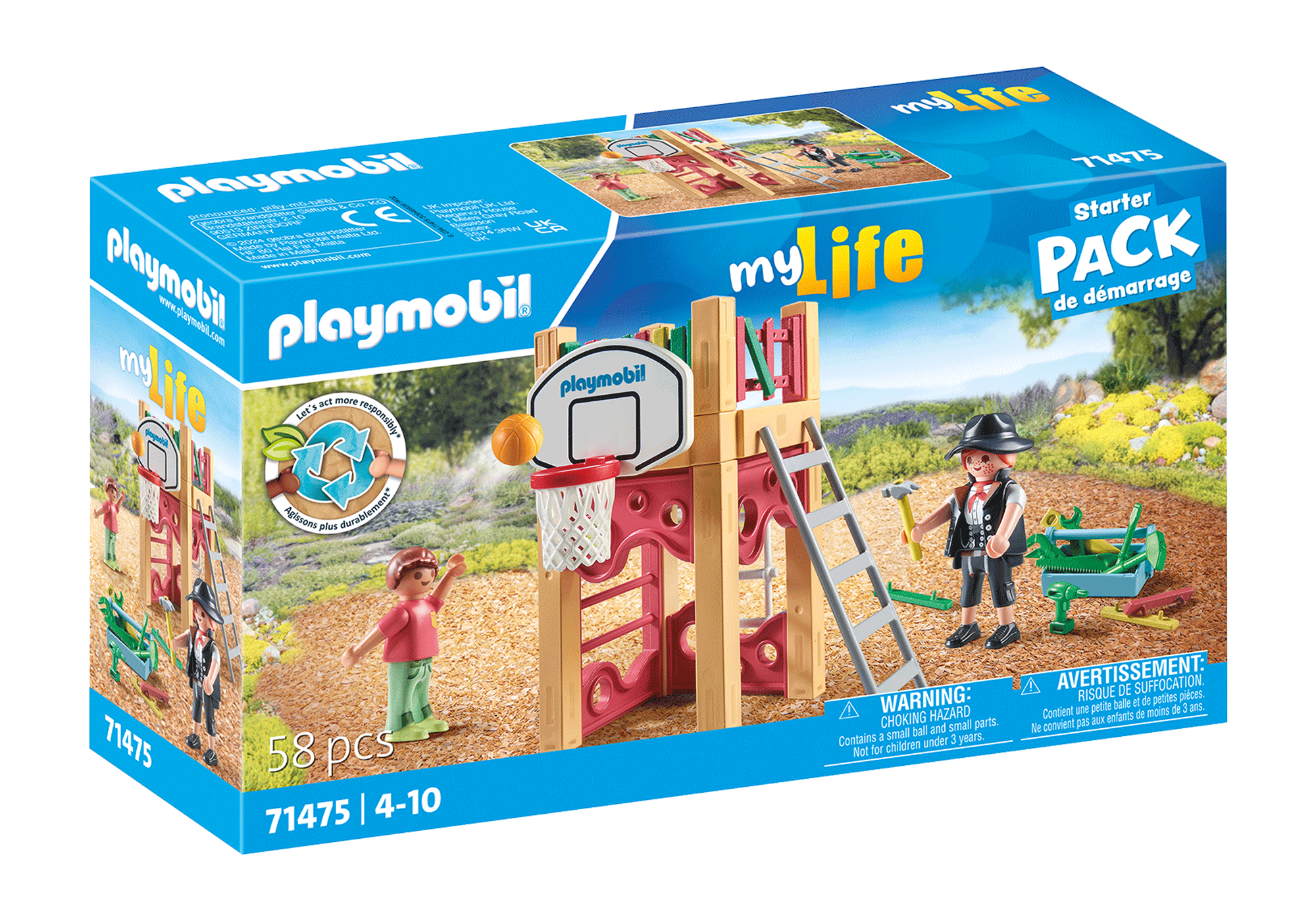 TAMPLAR LA LUCRU - PLAYMOBIL LIVING HOUSE (PM71475)