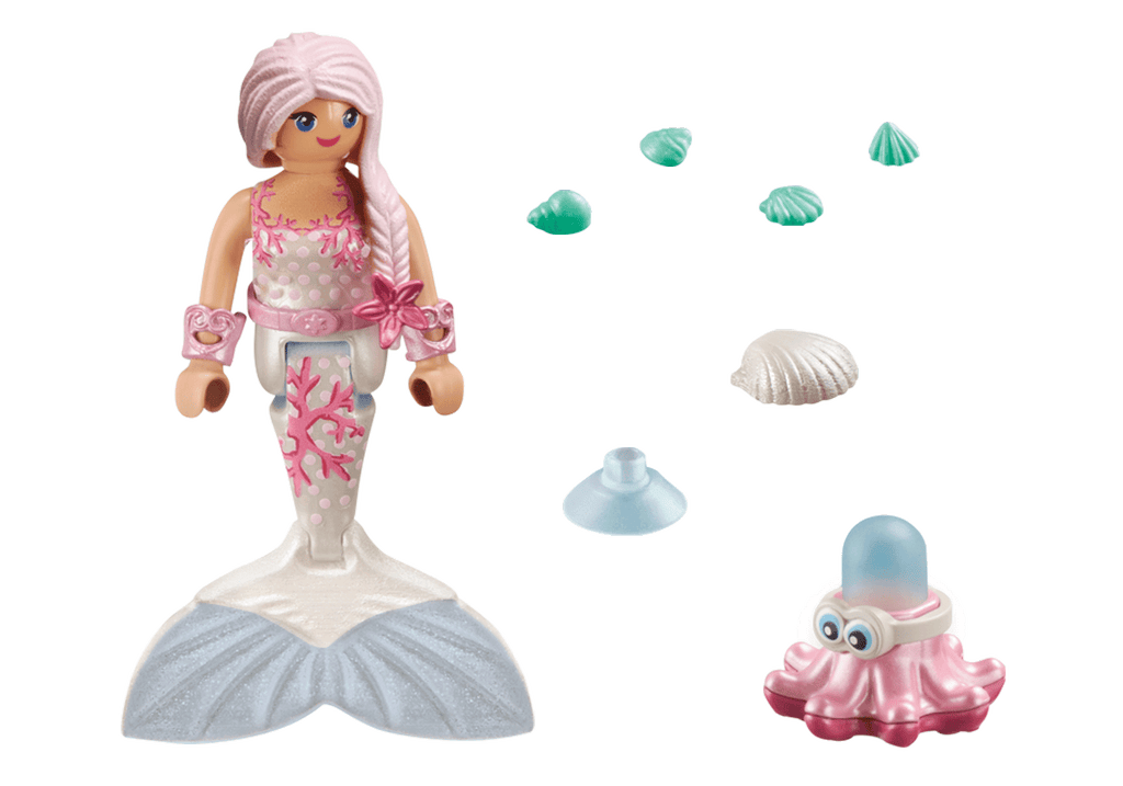 MERMAID FIGURINE WITH CARTOON - PLAYMOBIL SPECIAL PLUS (PM71477)
