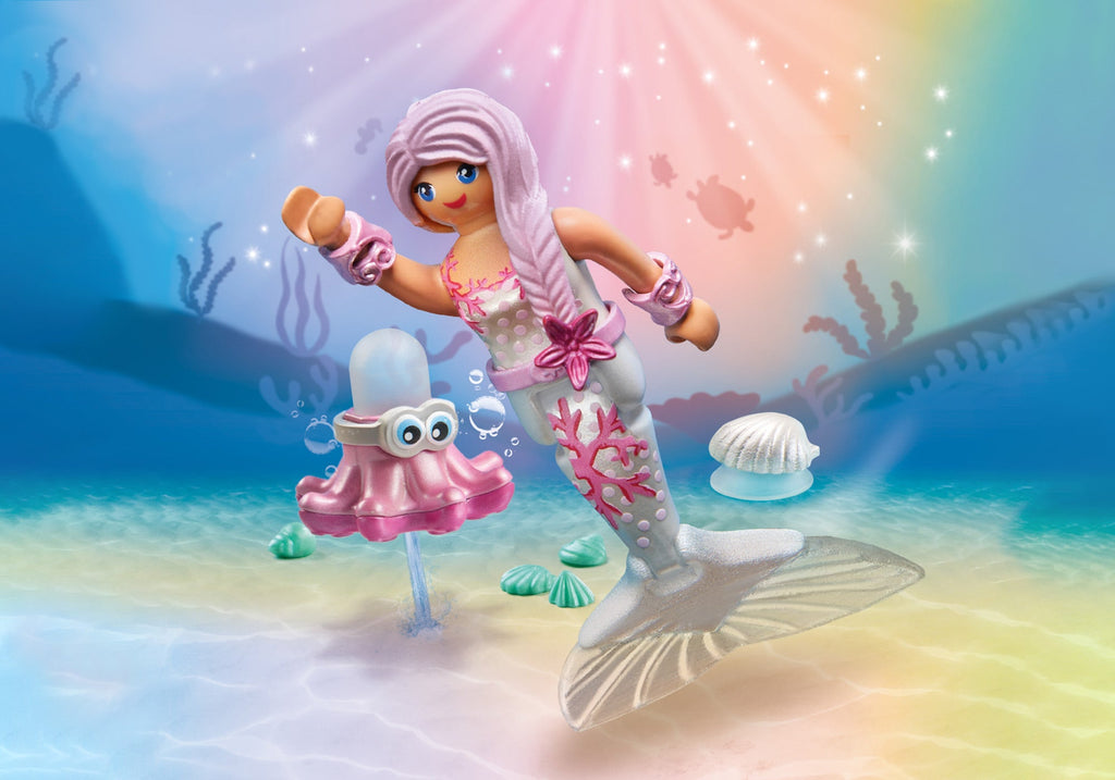 MERMAID FIGURINE WITH CARTOON - PLAYMOBIL SPECIAL PLUS (PM71477)