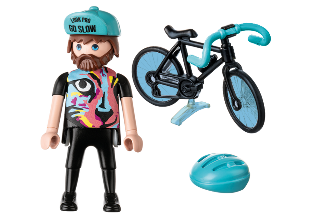 FIGURINA CICLISTUL PAUL - PLAYMOBIL SPECIAL PLUS (PM71478)