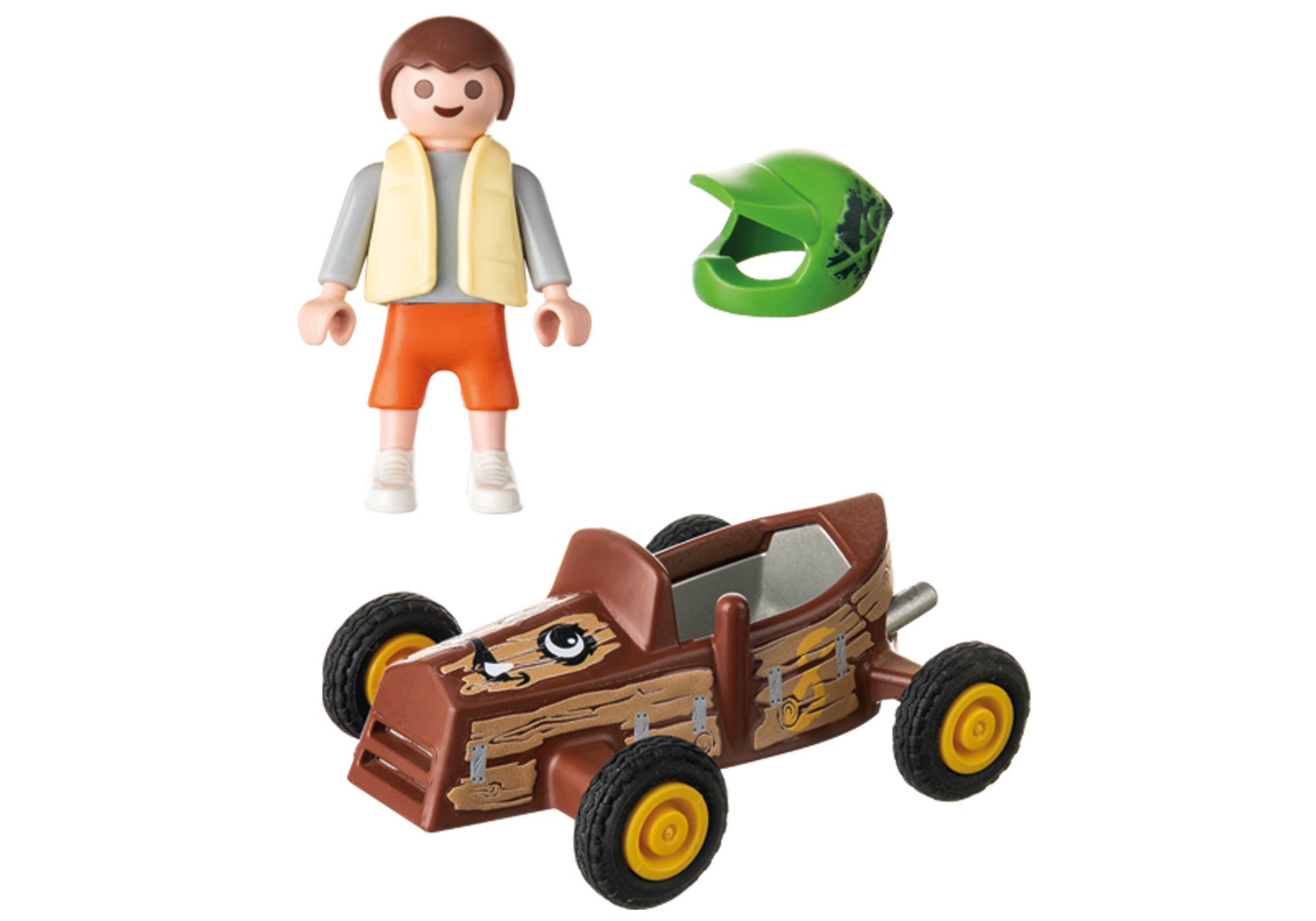 FIGURINA COPIL CU KART - PLAYMOBIL SPECIAL PLUS (PM71480)