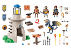 TURNUL CAVALERULUI CU FIERAR SI DRAGON - PLAYMOBIL NOVELMORE (PM71483)