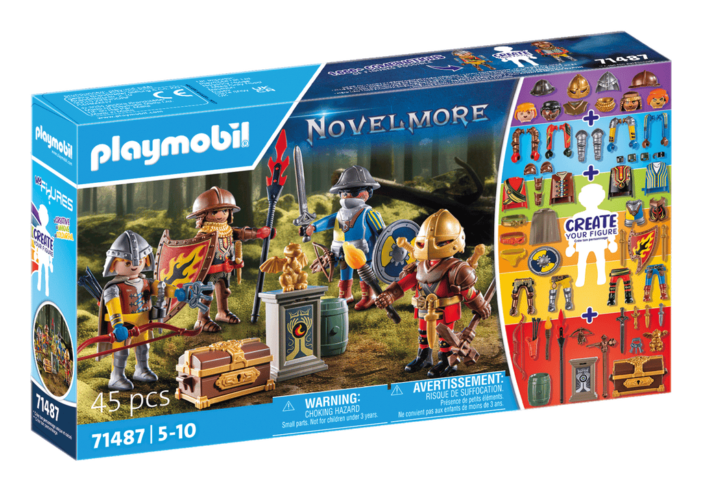 CREATE YOUR OWN NOVELMORE KNIGHT FIGURE - PLAYMOBIL MY FIGURES (PM71487)